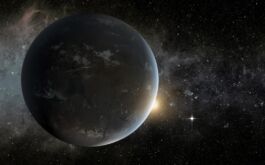 2014/12 - Artist view of a potentially habitable exoplanet discovered by the Kepler mission ©Kepler mission