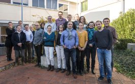 2017/11 - The happy SPIRou team and panel members, after green light was granted for shipping the instrument to Hawaii (©S.Chastanet – CNRS/OMP)