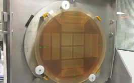 2016/07 - The symmetrical lightweight structure of the Zerodur blank (©Thales-SESO)