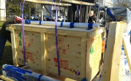 2017/12 - Packing the spectrograph control rack (©Z.Challita - IRAP/OMP)