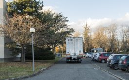 2017/12 - SPIRou leaves IRAP/OMP (©S.Chastanet - CNRS/OMP)