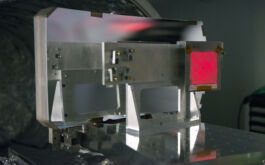 2017/12 - Last verification of the slicer before disassembly (©S.Chastanet - CNRS/OMP)