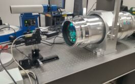 2016/10 - Rear side of the science camera where the detector will soon be mounted
(©UL-UdeM)