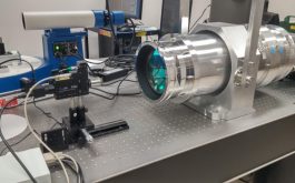 2016/10 - Rear side of the science camera where the detector will soon be mounted
(©UL-UdeM)