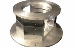 2015/01 - Lower structure - construction at Comat, France (©SPIRou team)