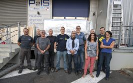 2017/01 - @IRAP/OMP during the SPIRou cryostat delivery (©S.Chastanet - CNRS/OMP)