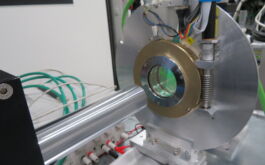 2016/11 - One of the atmospheric dispersion corrector (ADC) in test (©L.Parès - IRAP/OMP)