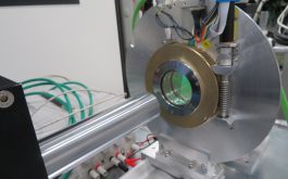 2016/11 - One of the atmospheric dispersion corrector (ADC) in test (©L.Parès - IRAP/OMP)