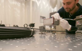 2016/05 - Fiber test bench at IRAP/OMP (©Z.Challita - IRAP/OMP)