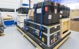 2017/12 - Crating of the SPIRou spectrograph optics and fibers (©S.Chastanet – CNRS/OMP)