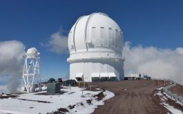2018/01 - The first three SPIRou crates reach CFHT atop Maunakea on 2018 Jan 24 (©M.Lacombe - IRAP/OMP)